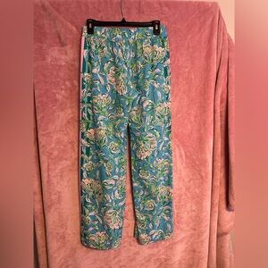 Lilly Pulitzer Floral Patterned Pants